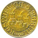 Rep. San Marino: 10 Lire Oro - diritto