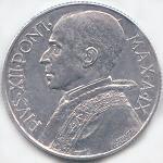 Vaticano: 5 Lire Carit 2 tipo - diritto