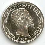Vittorio Emanuele II: 50 centesimi - diritto