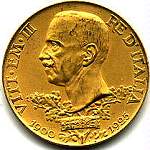 Vittorio Emanuele III: 100 Lire Vetta d'Italia - diritto