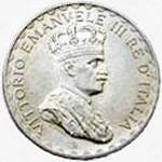 Vittorio Emanuele III: 5 Lire - diritto